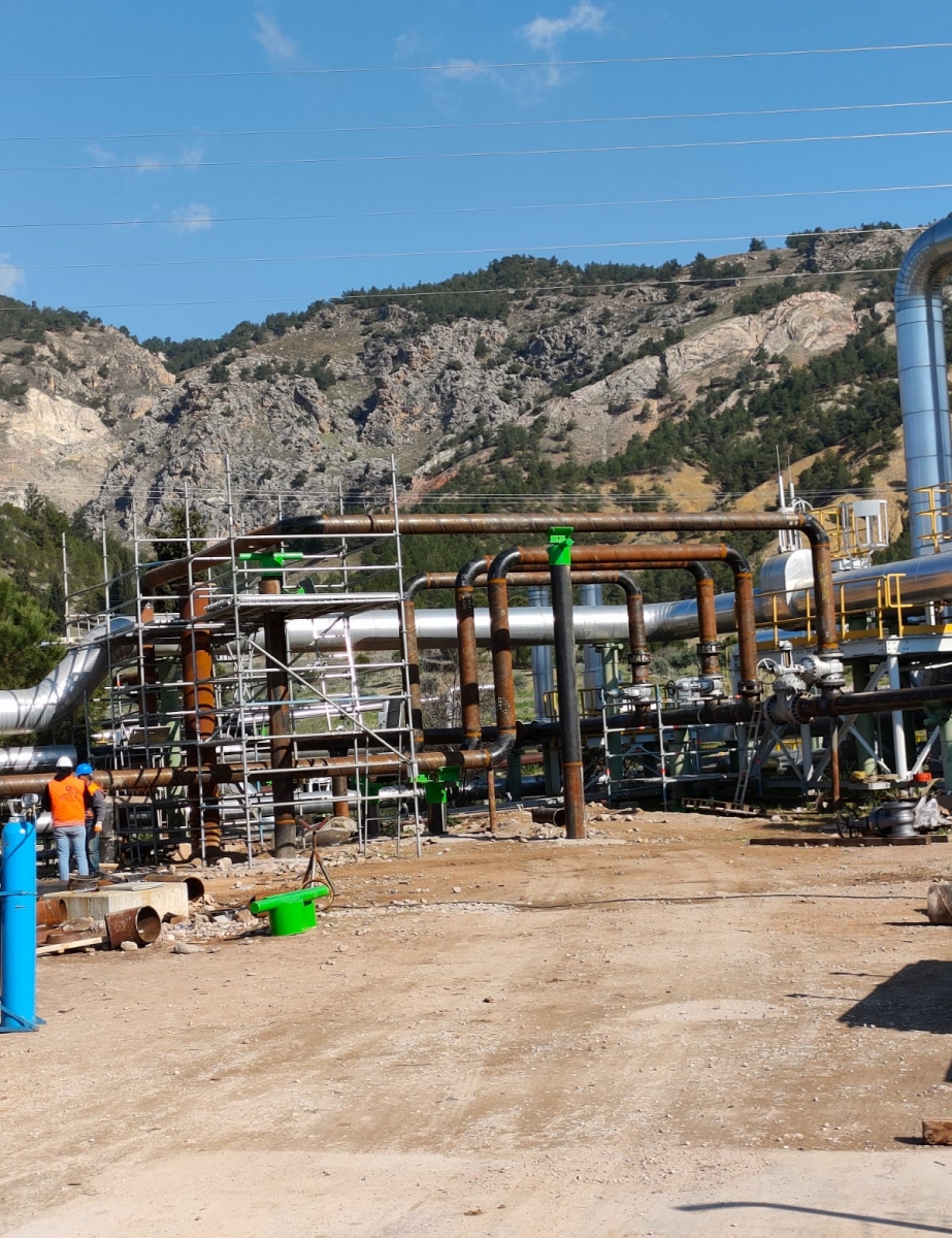 KIZILDERE JES FAZ-3  BORULAMA VE İNŞAAT İŞLERİ PROJESI - ZORLU ENERJI