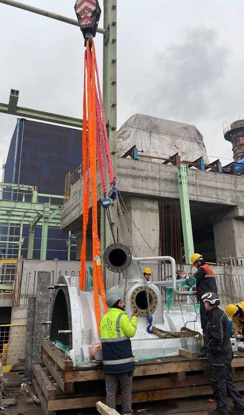 ERDEMİR EREĞLİ TG10-60MW SİEMENS BUHAR TÜRBÜN MEKANİK VE BORULAMA MONTAJ İŞLERİ
