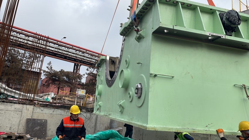 ERDEMİR EREĞLİ TG10-60MW SİEMENS BUHAR TÜRBÜN MEKANİK VE BORULAMA MONTAJ İŞLERİ
