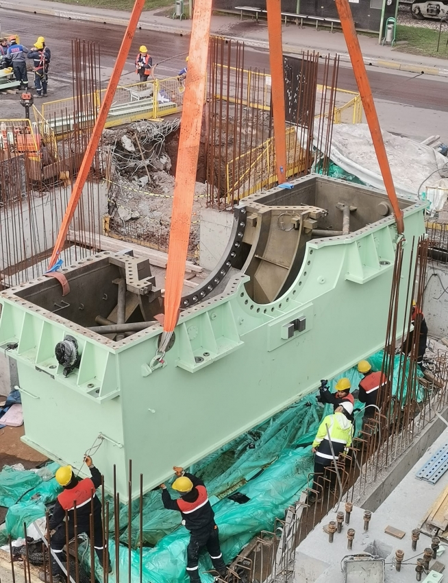 ERDEMİR EREĞLİ TG10-60MW SİEMENS BUHAR TÜRBÜN MEKANİK VE BORULAMA MONTAJ İŞLERİ