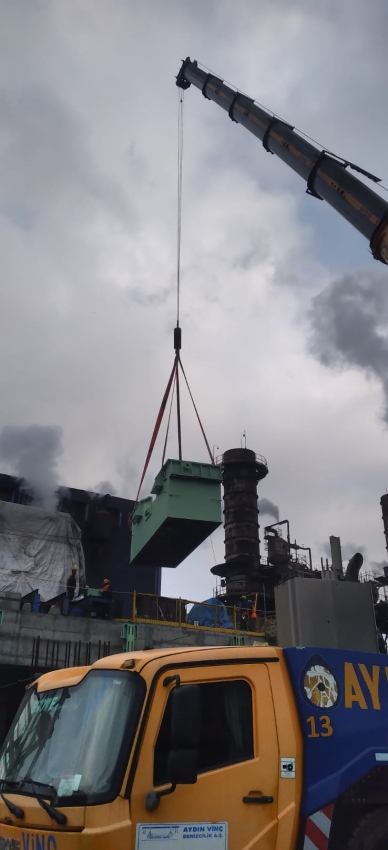 ERDEMİR EREĞLİ TG10-60MW SİEMENS BUHAR TÜRBÜN MEKANİK VE BORULAMA MONTAJ İŞLERİ